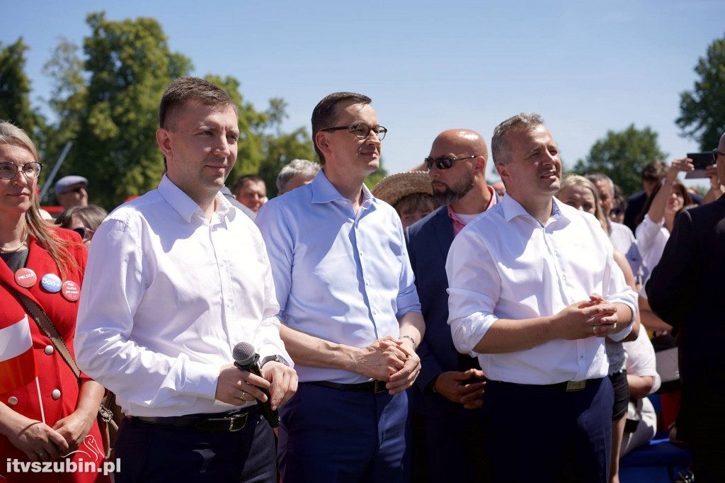 Inauguracja Programu 500+, Morawiecki w Mroczy