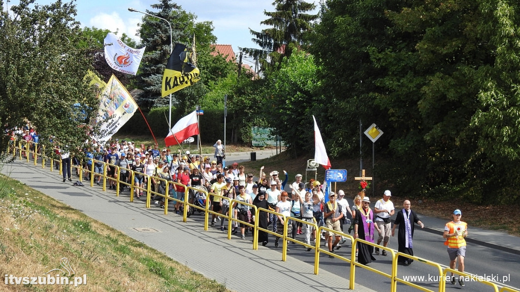 Pielgrzymi z kaszub dotarli do Szubina