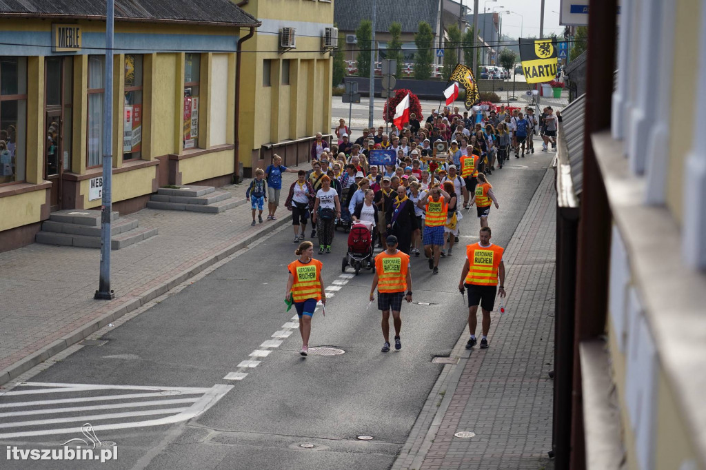 Pielgrzymi z kaszub dotarli do Szubina