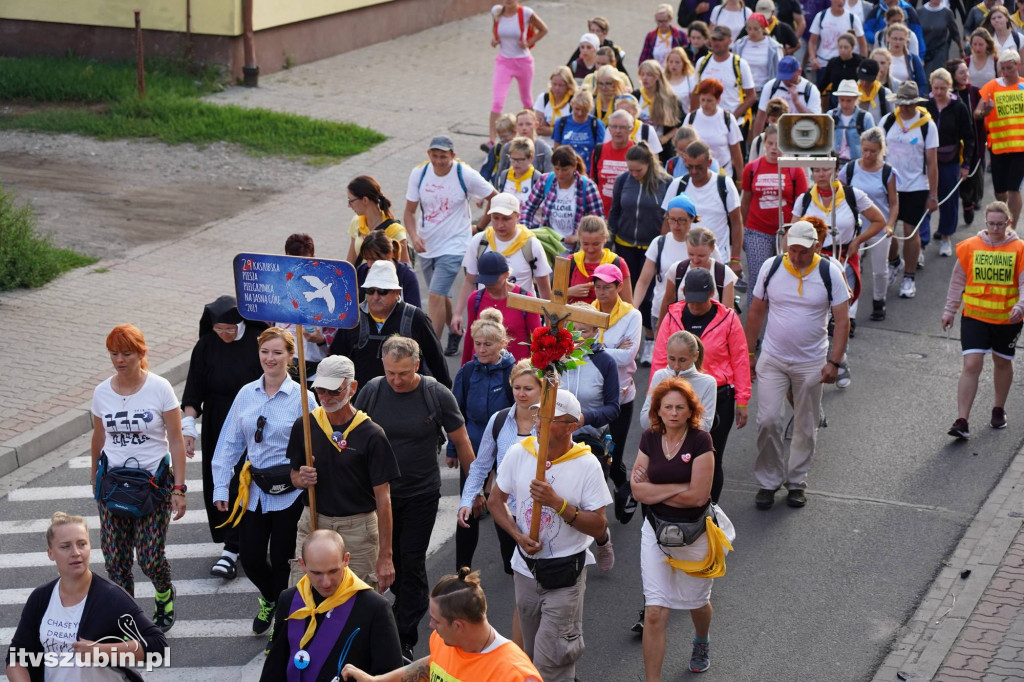 Pielgrzymi z kaszub dotarli do Szubina