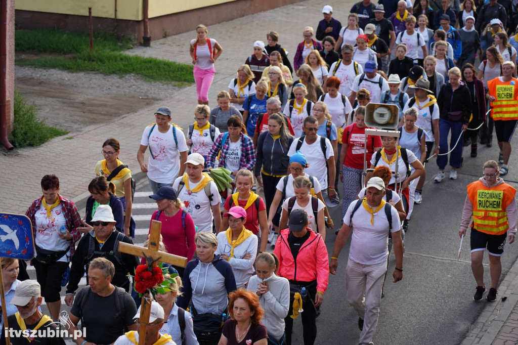 Pielgrzymi z kaszub dotarli do Szubina