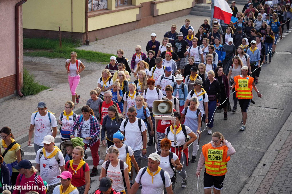 Pielgrzymi z kaszub dotarli do Szubina