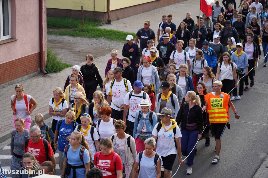 Pielgrzymi z kaszub dotarli do Szubina