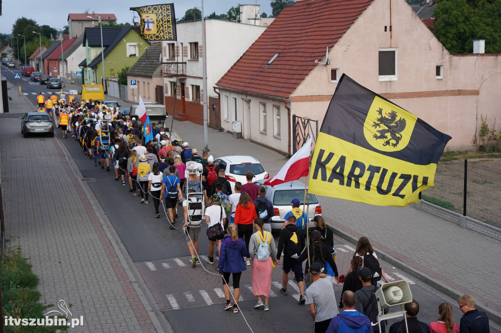 Pielgrzymi z kaszub dotarli do Szubina