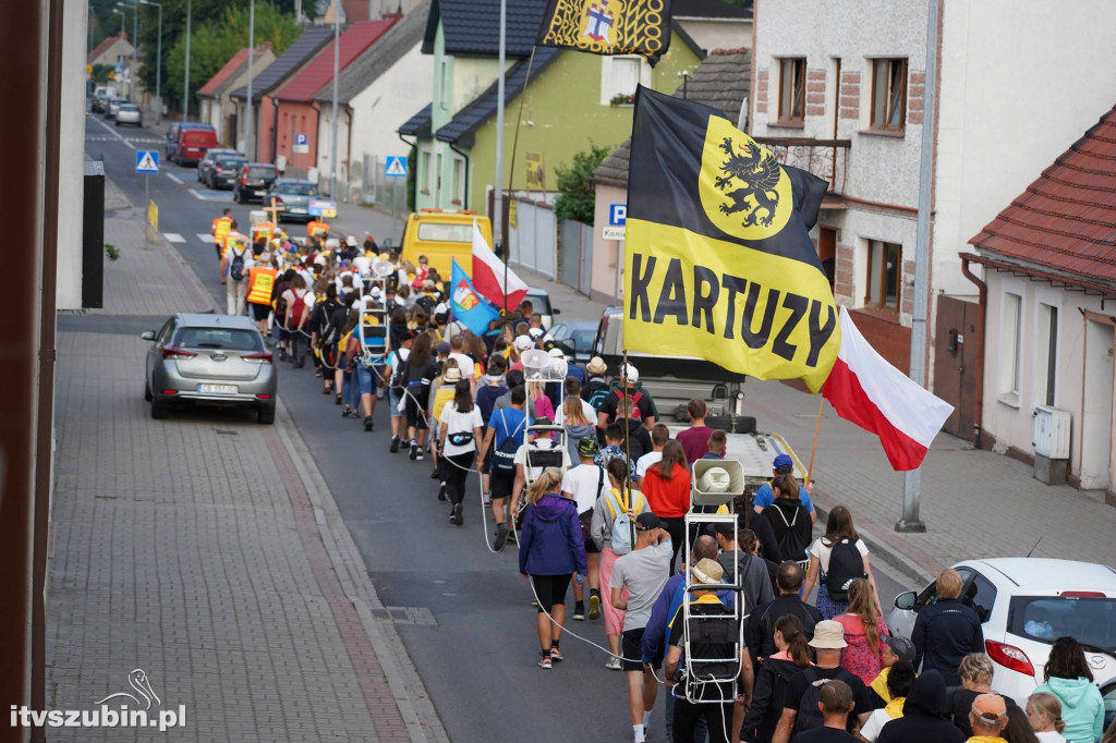 Pielgrzymi z kaszub dotarli do Szubina