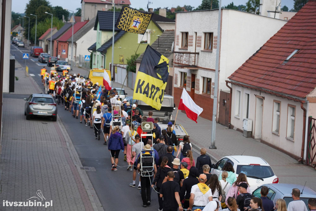 Pielgrzymi z kaszub dotarli do Szubina