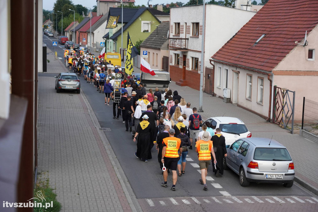 Pielgrzymi z kaszub dotarli do Szubina