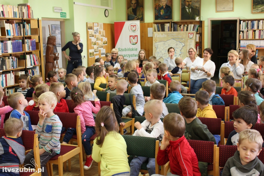 Być jak tygrys, spotkanie przedszkolaków z pisarzem