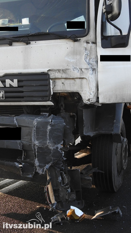  Wypadek na skrzyżowaniu ul. Staszica z DK nr 10 w Nakle
