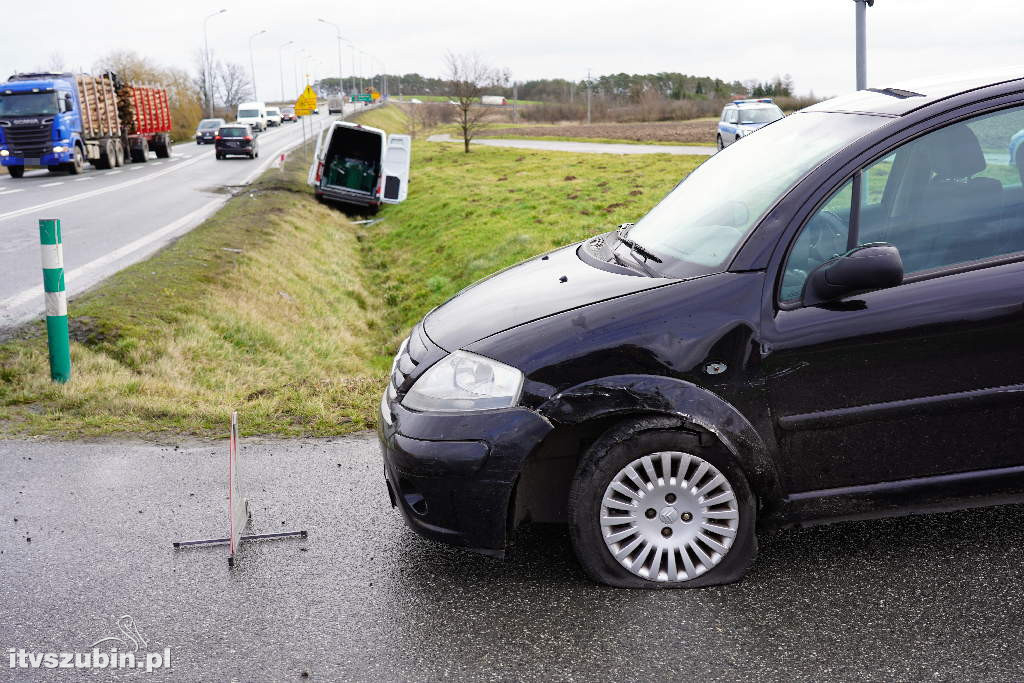 Kolizja za kolizją na skrzyżowaniu DK5 z ul. Sienkiewicza