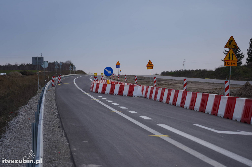 Przełożenie ruchu na S5 między Żninem a Szubinem