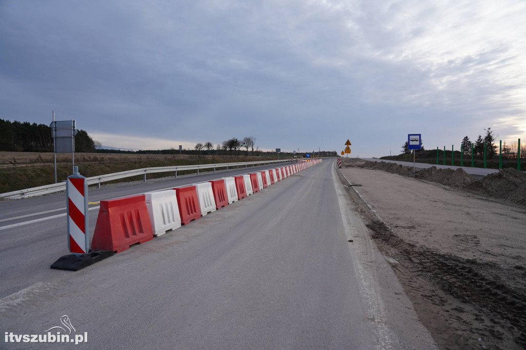 Przełożenie ruchu na S5 między Żninem a Szubinem