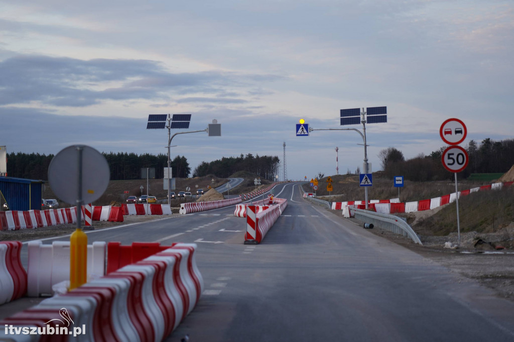 Przełożenie ruchu na S5 między Żninem a Szubinem