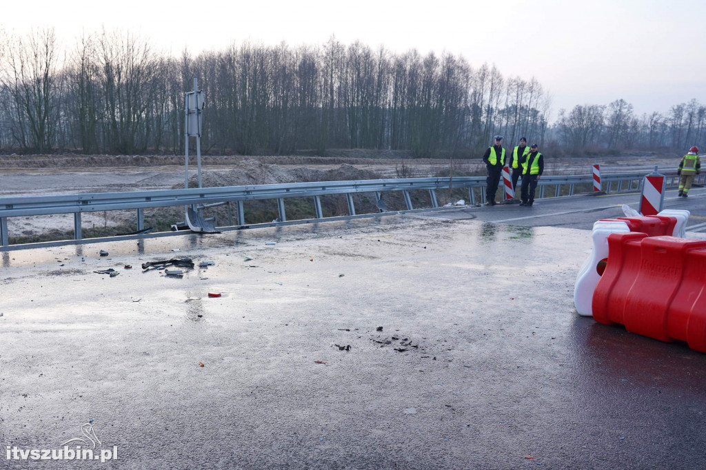 Poranne utrudnienia na S5 na wysokości Dąbrówki