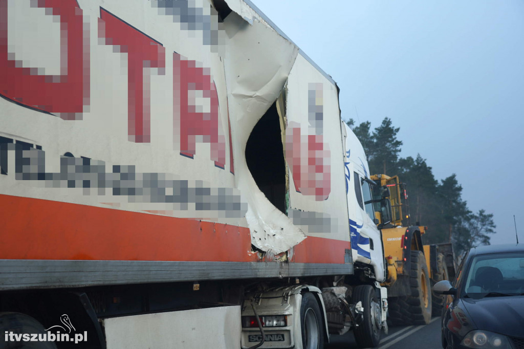 Poranne utrudnienia na S5 na wysokości Dąbrówki
