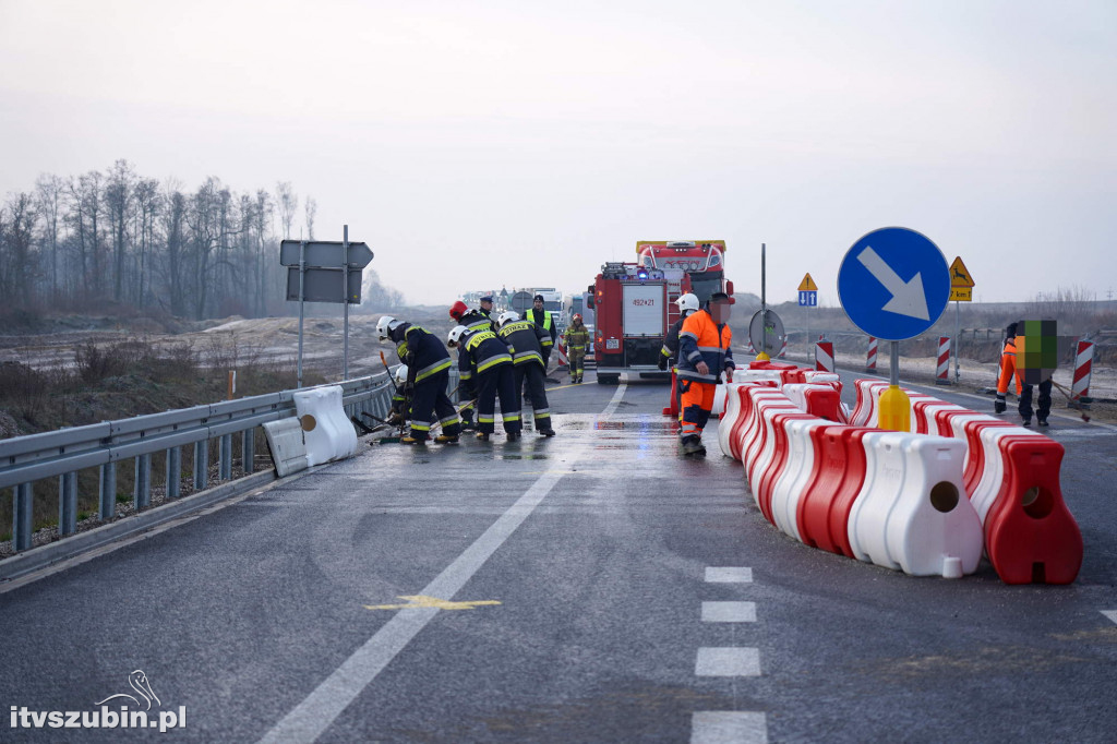 Poranne utrudnienia na S5 na wysokości Dąbrówki