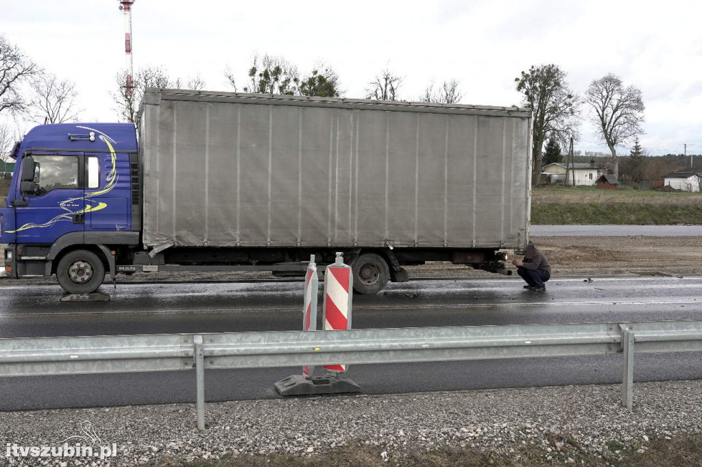 Zdarzenie drogowe na DK05 w Kowalewie