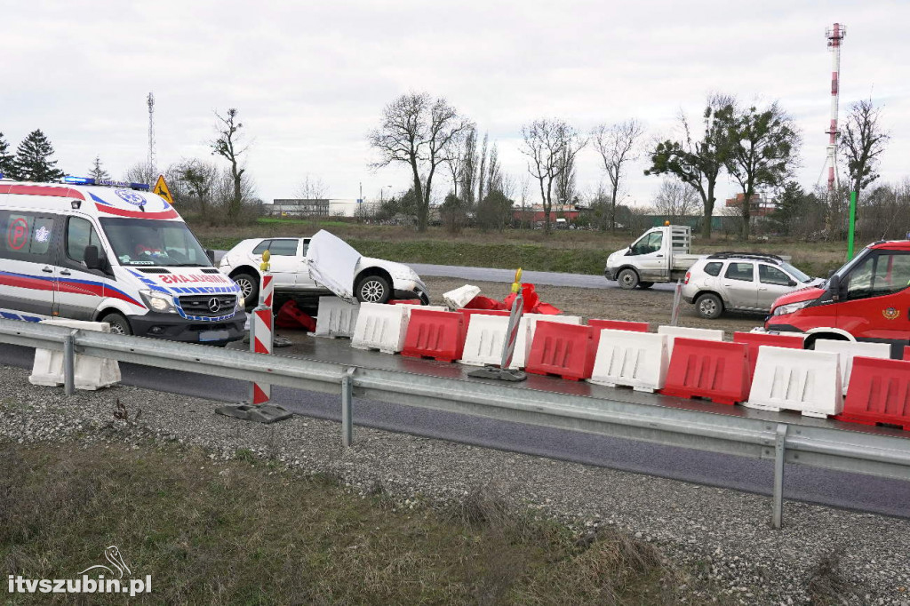 Zdarzenie drogowe na DK05 w Kowalewie