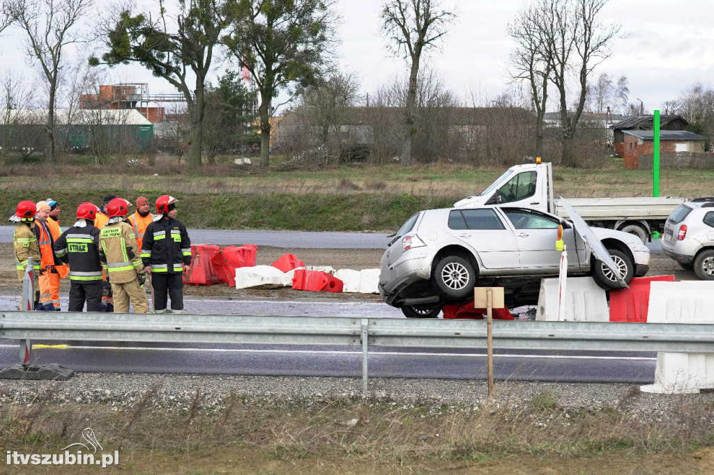 Zdarzenie drogowe na DK05 w Kowalewie