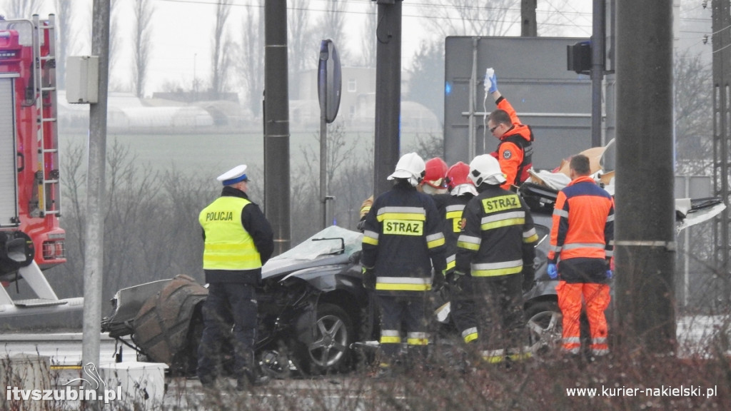 Zdarzenie drogowe na DK05 w Kowalewie