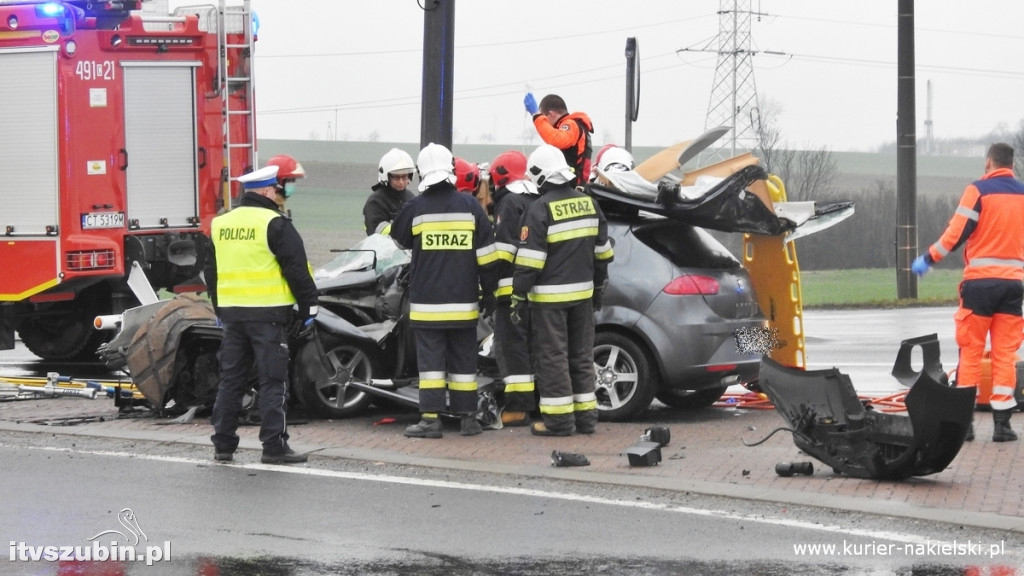 Zdarzenie drogowe na DK05 w Kowalewie