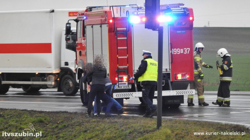 Zdarzenie drogowe na DK05 w Kowalewie