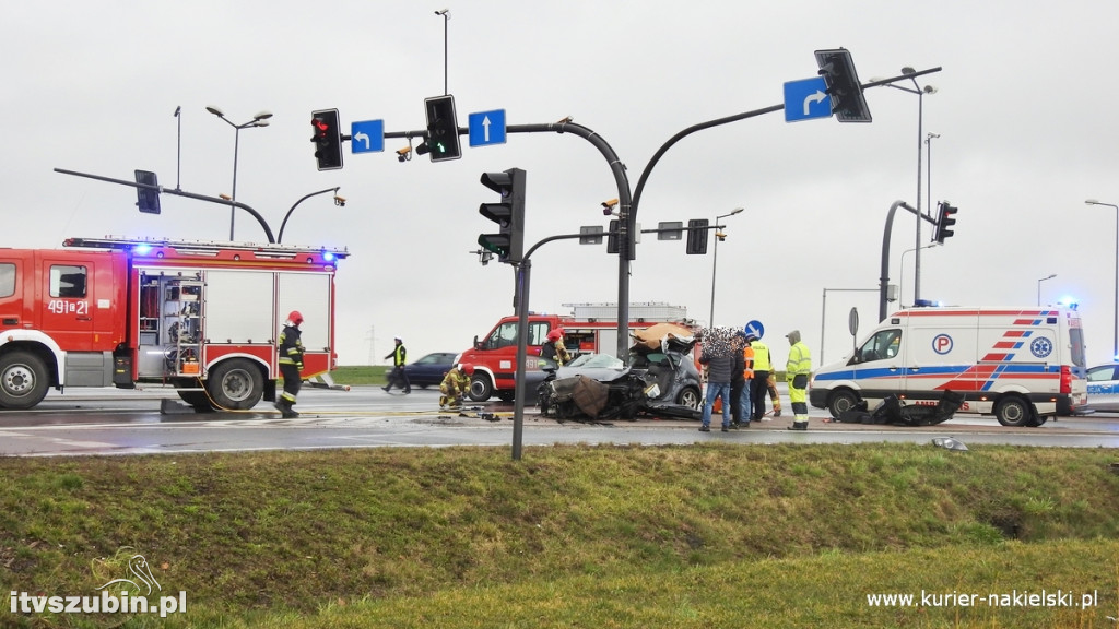 Zdarzenie drogowe na DK05 w Kowalewie