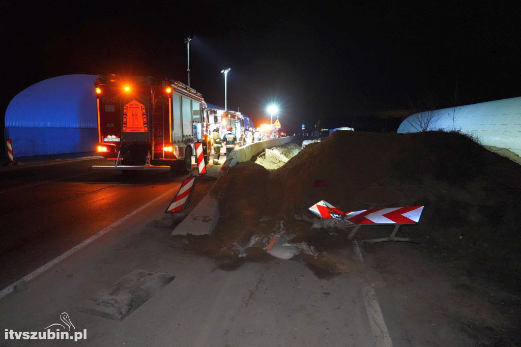 Nocne działania strażaków z Szubina