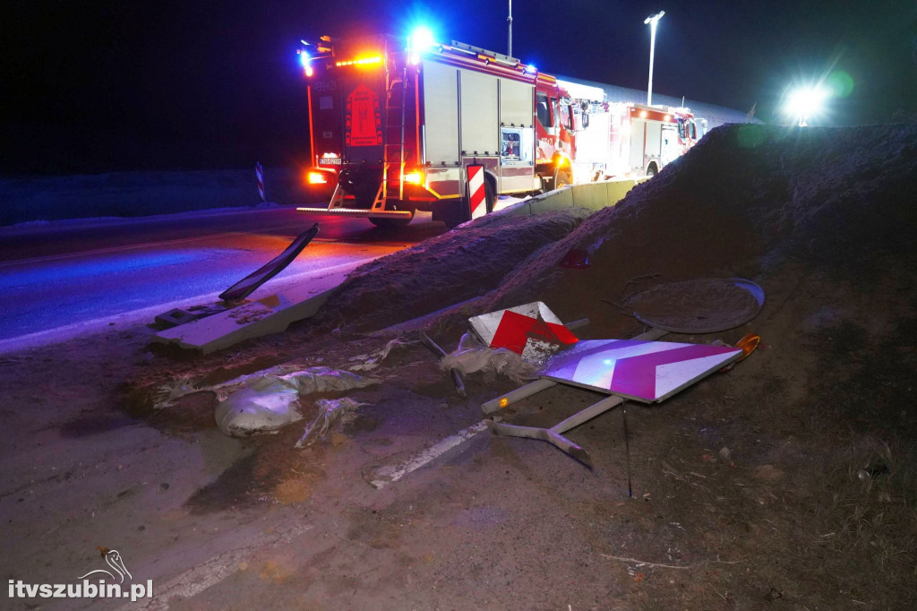 Nocne działania strażaków z Szubina