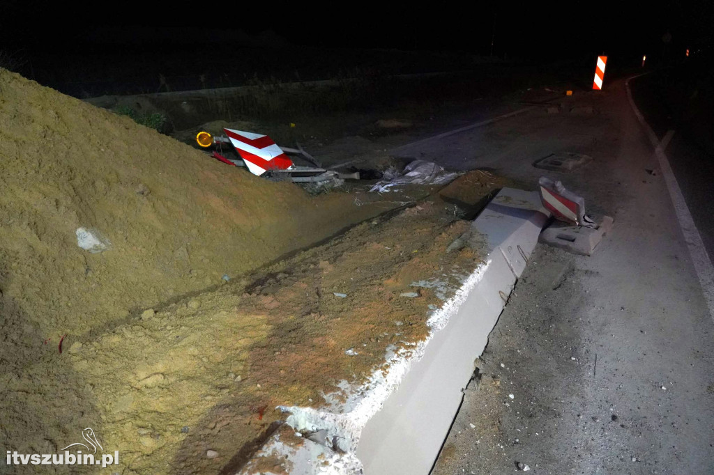 Nocne działania strażaków z Szubina