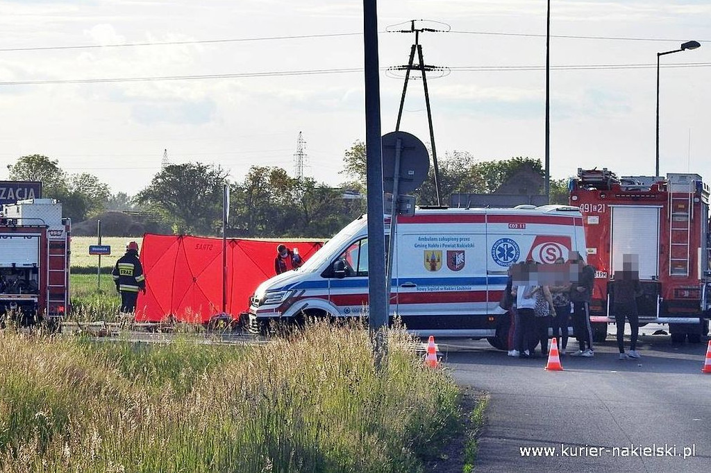 Wypadek na obwodnicy Nakła nad Notecią (DK10)