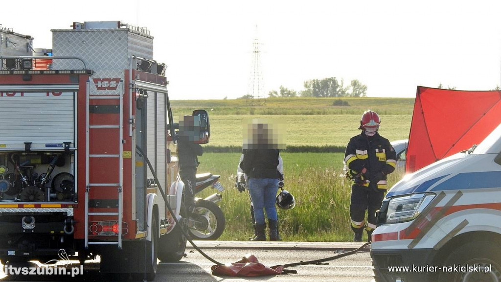 Wypadek na obwodnicy Nakła nad Notecią (DK10)
