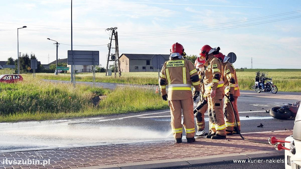 Wypadek na obwodnicy Nakła nad Notecią (DK10)