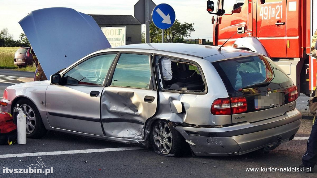 Wypadek na obwodnicy Nakła nad Notecią (DK10)