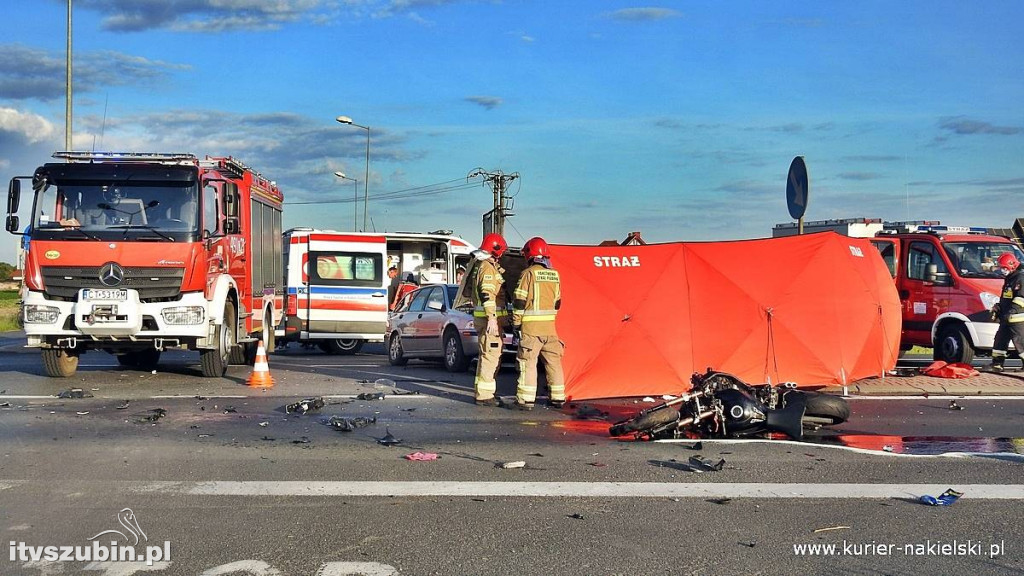 Wypadek na obwodnicy Nakła nad Notecią (DK10)