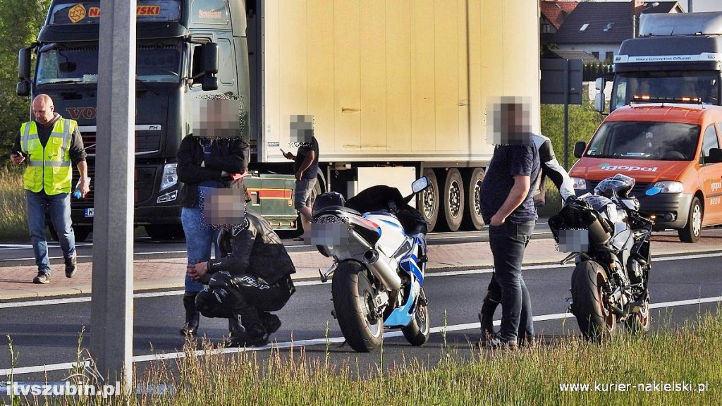 Wypadek na obwodnicy Nakła nad Notecią (DK10)