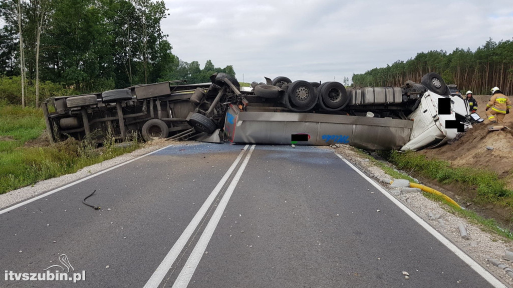 Droga krajowa nr 5 w Szkocji była całkowicie zablokowana