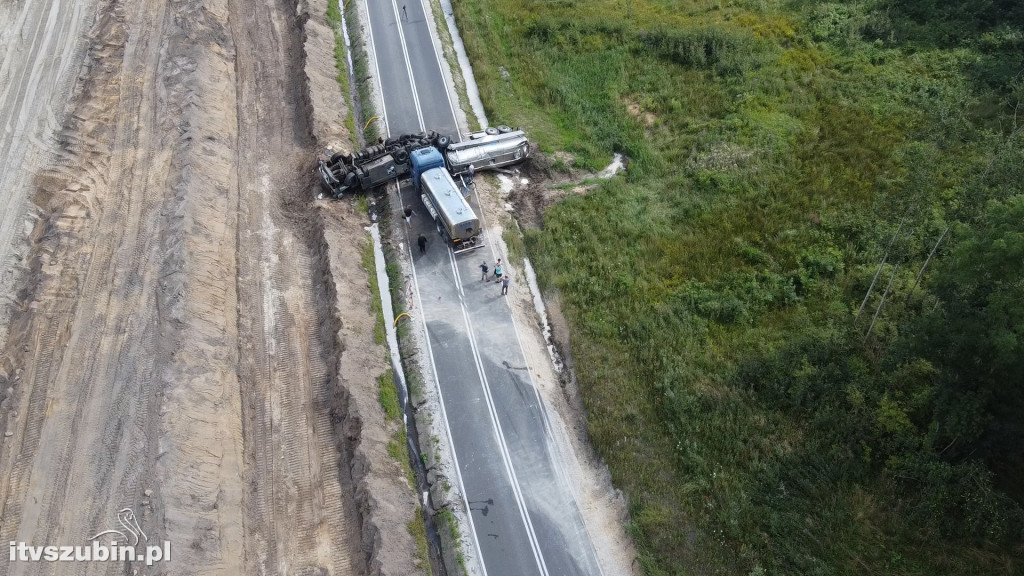 Droga krajowa nr 5 w Szkocji była całkowicie zablokowana