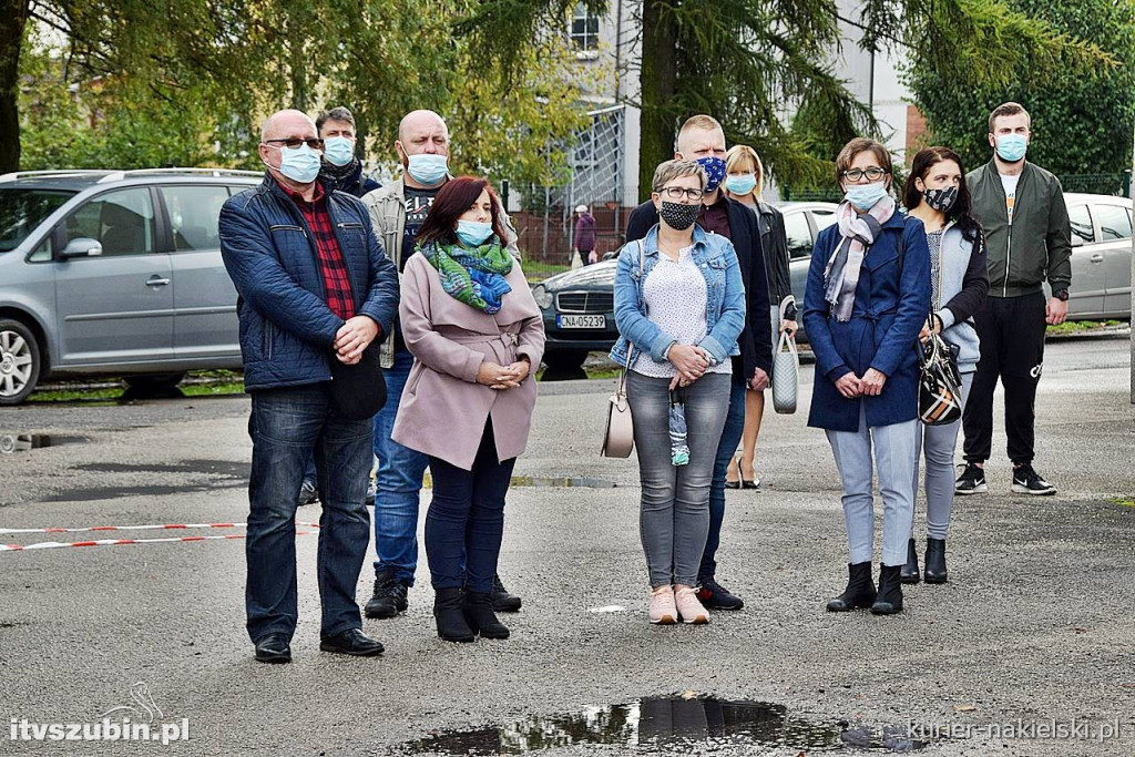 Ślubowanie i przysięga I klasy Technikum Zespołu Szkół w Szubinie