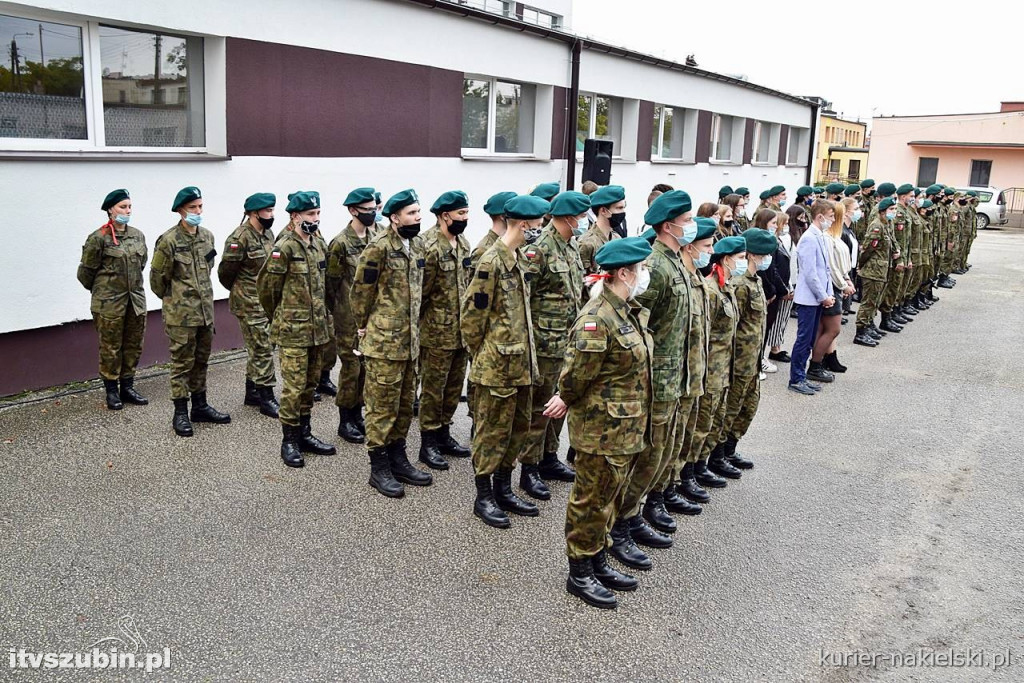 Ślubowanie i przysięga I klasy Technikum Zespołu Szkół w Szubinie