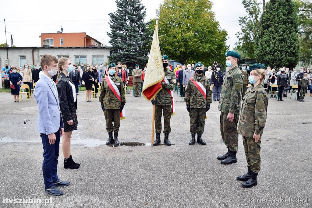 Ślubowanie i przysięga I klasy Technikum Zespołu Szkół w Szubinie