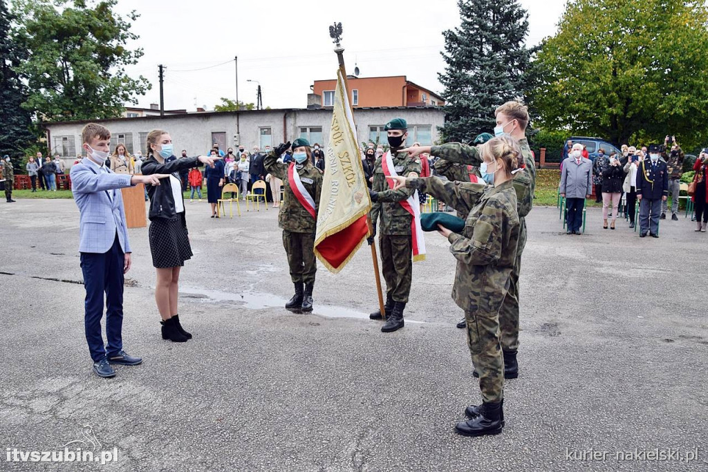 Ślubowanie i przysięga I klasy Technikum Zespołu Szkół w Szubinie