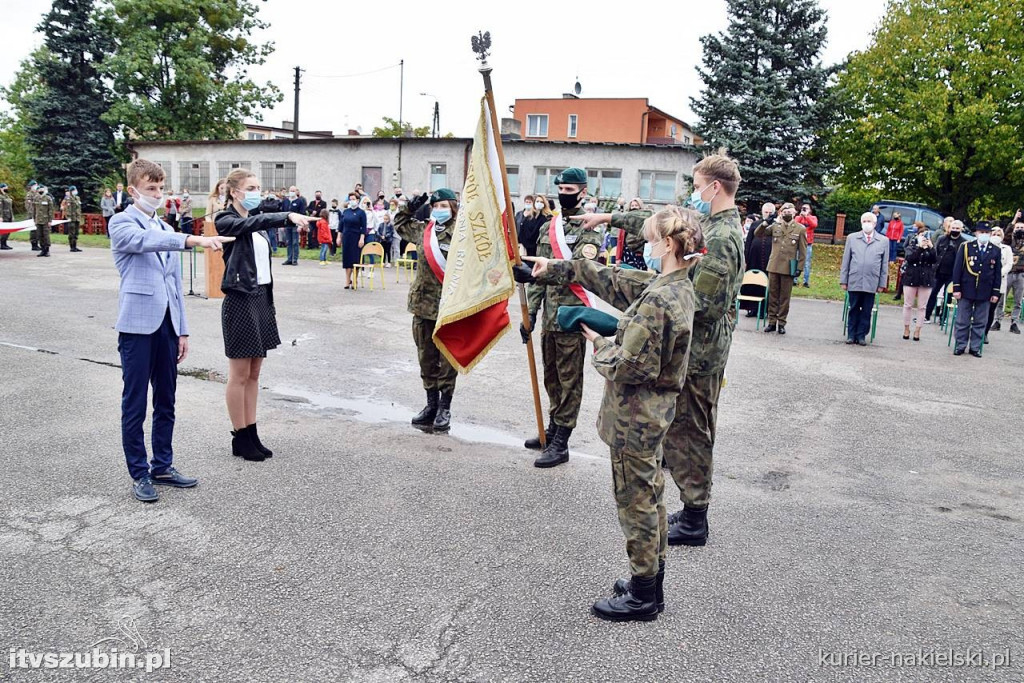 Ślubowanie i przysięga I klasy Technikum Zespołu Szkół w Szubinie