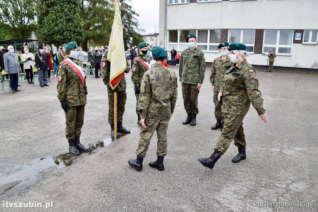 Ślubowanie i przysięga I klasy Technikum Zespołu Szkół w Szubinie