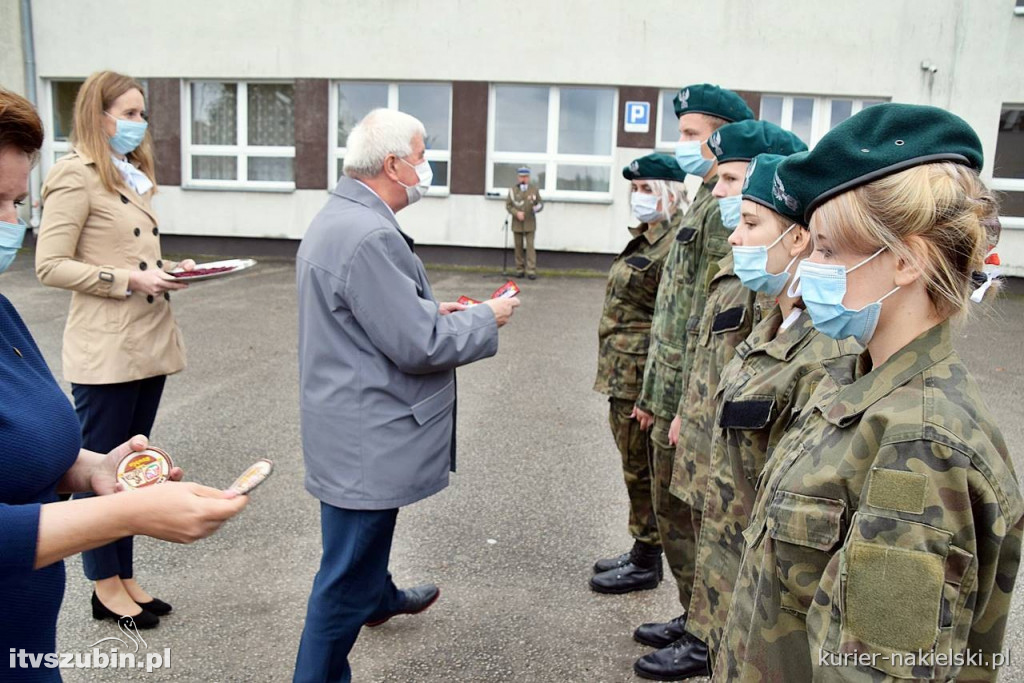 Ślubowanie i przysięga I klasy Technikum Zespołu Szkół w Szubinie