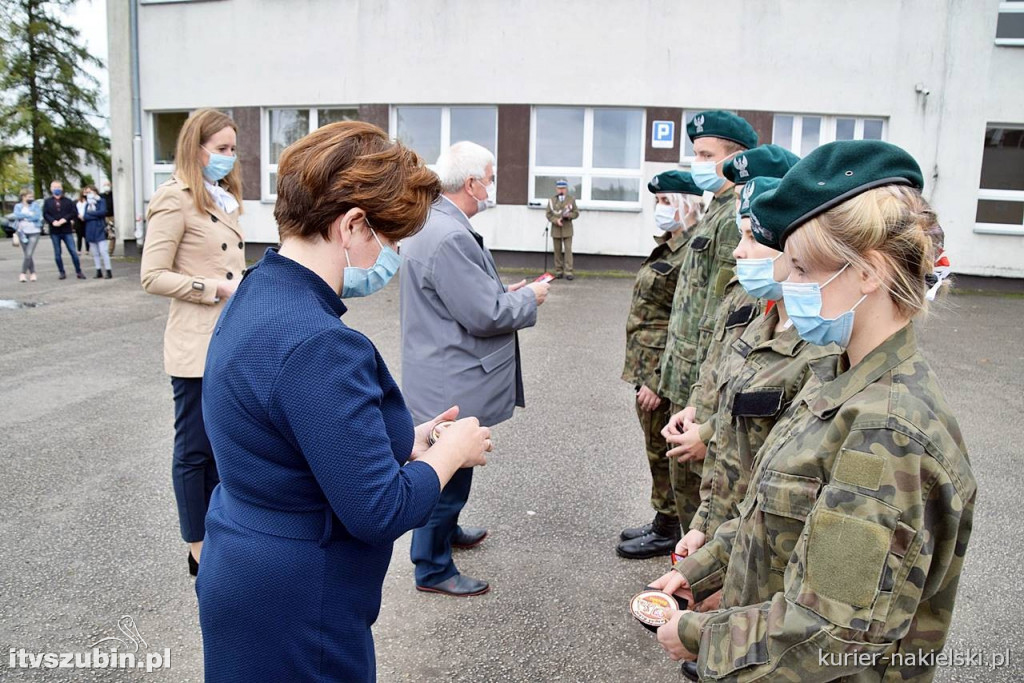 Ślubowanie i przysięga I klasy Technikum Zespołu Szkół w Szubinie