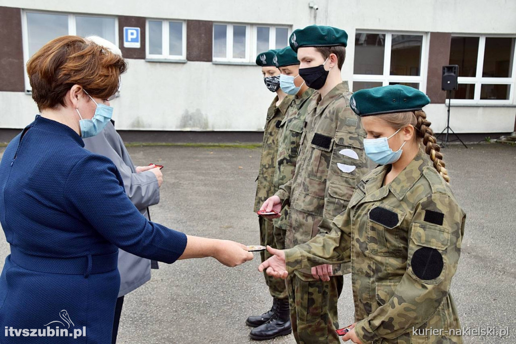 Ślubowanie i przysięga I klasy Technikum Zespołu Szkół w Szubinie