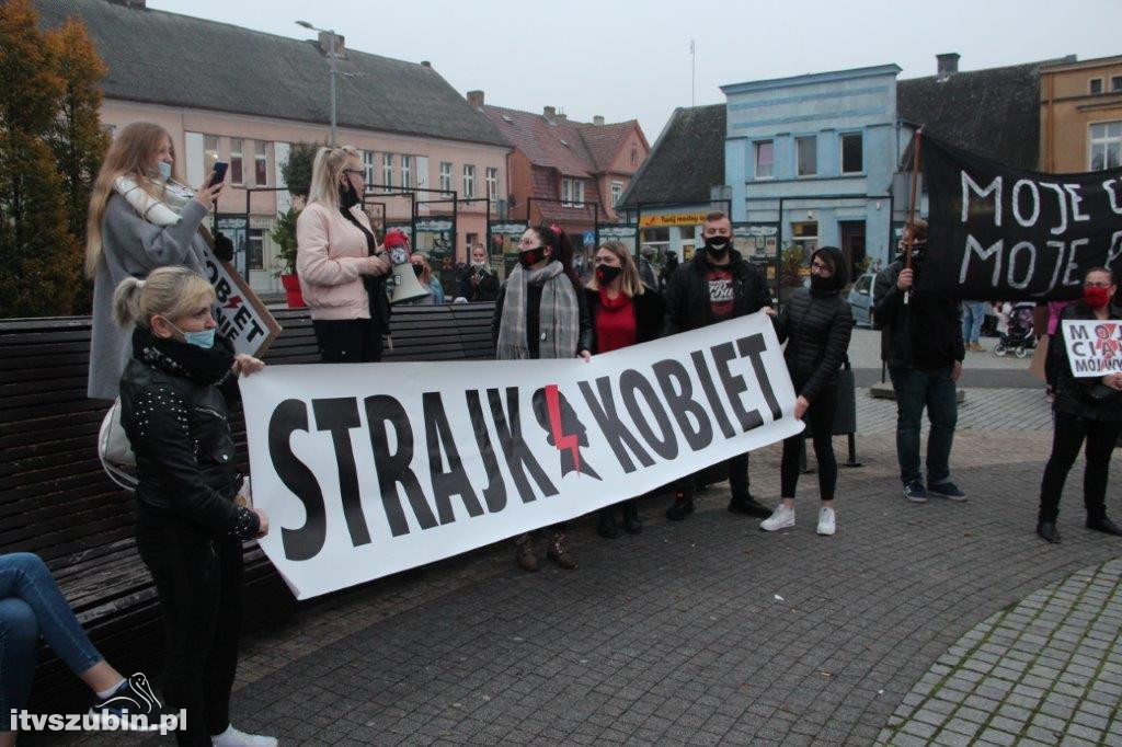 Szubińska manifestacja i przemarsz ulicami miasta