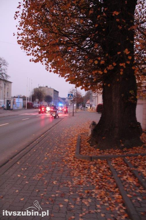 Szubińska manifestacja i przemarsz ulicami miasta