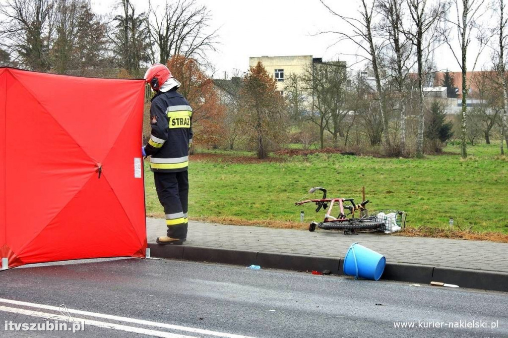 Śmiertelne potrącenie rowerzysty w Paterku